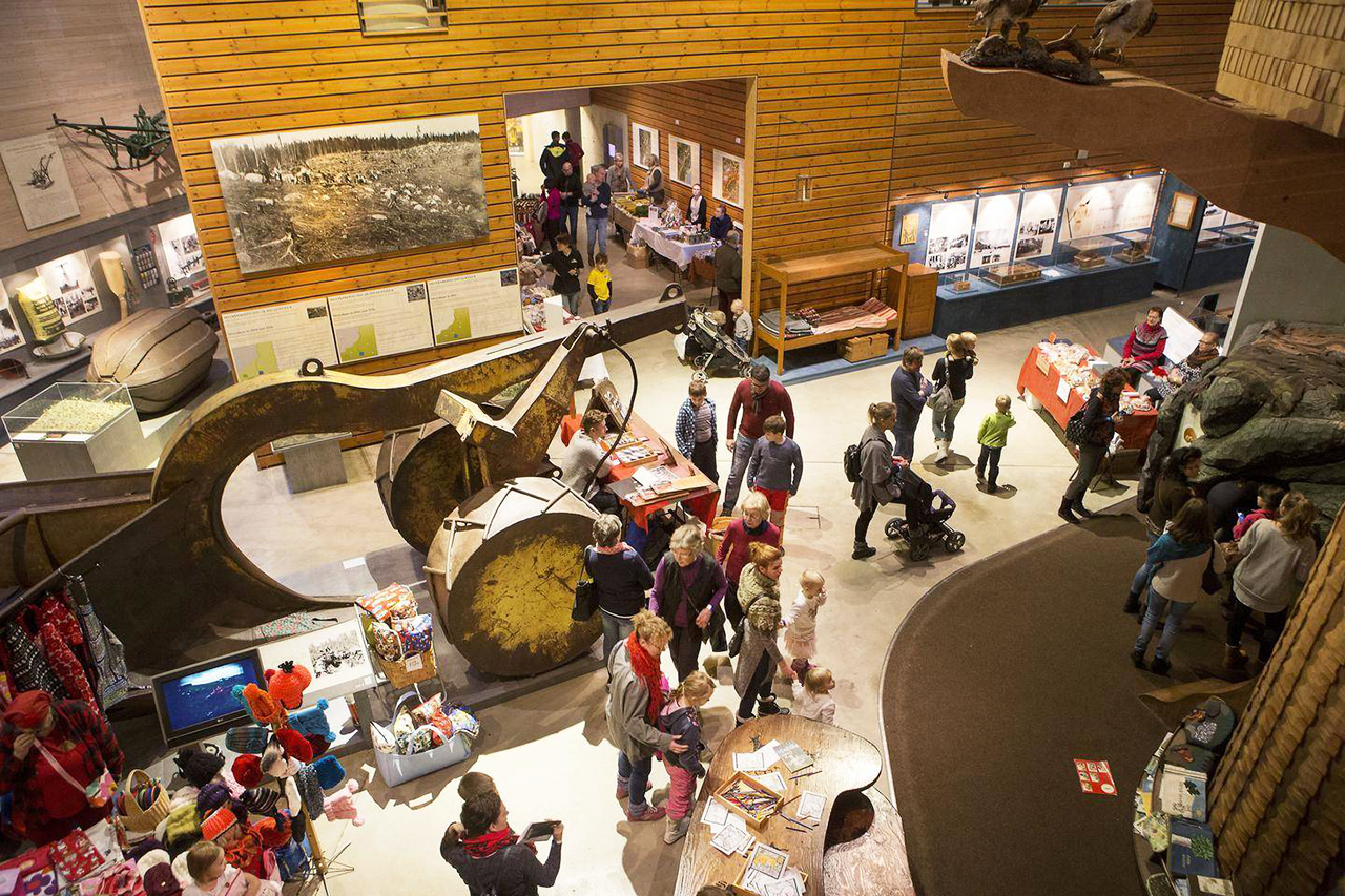 kuva Lustosta - Suomen Metsämuseosta, Suomen metsämuseot