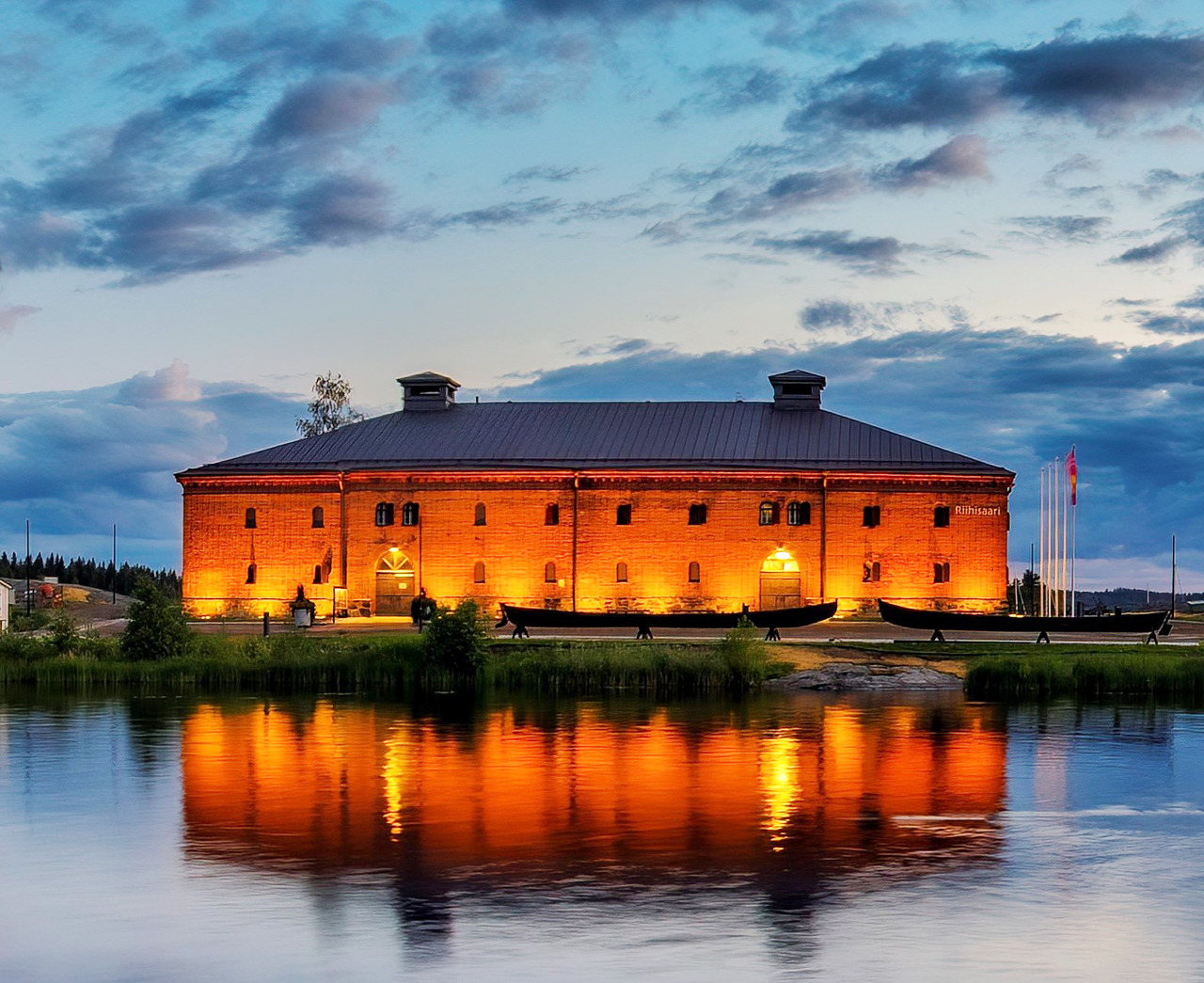 kuva Riihisaaresta – Savonlinnan museosta, Suomen metsämuseot